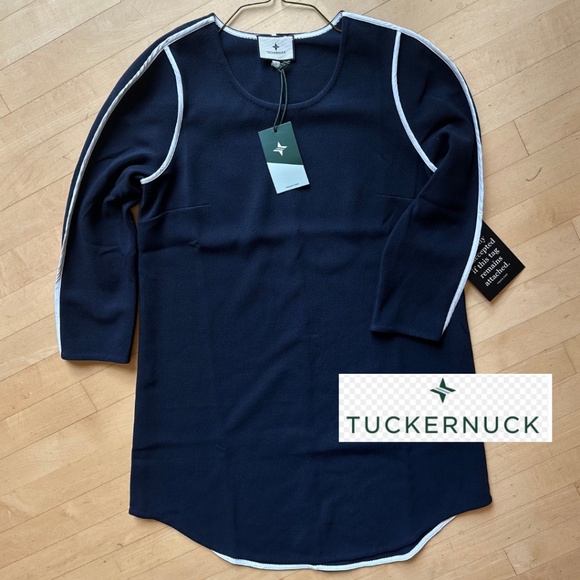 Tuckernuck Dresses & Skirts - NEW Tuckernuck Navy and White Royal Shirt Dress, S, G1262